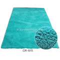 Microfibre douce laine moquette ou tapis avec couleur unie